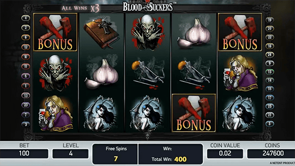 Como jogar Blood Suckers Slot