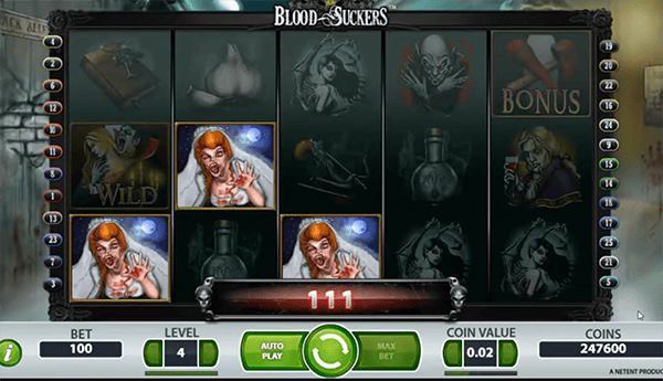 Blood Suckers Slot Visão Geral